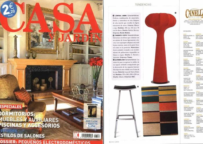 Casa y Jardín. Alfombra Box diseñada por Ailanto