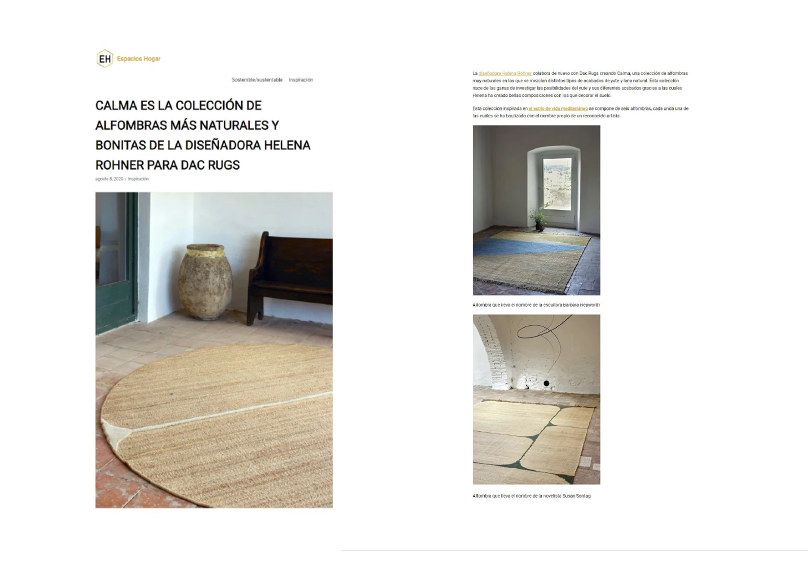 Espacios Hogar – August 2020